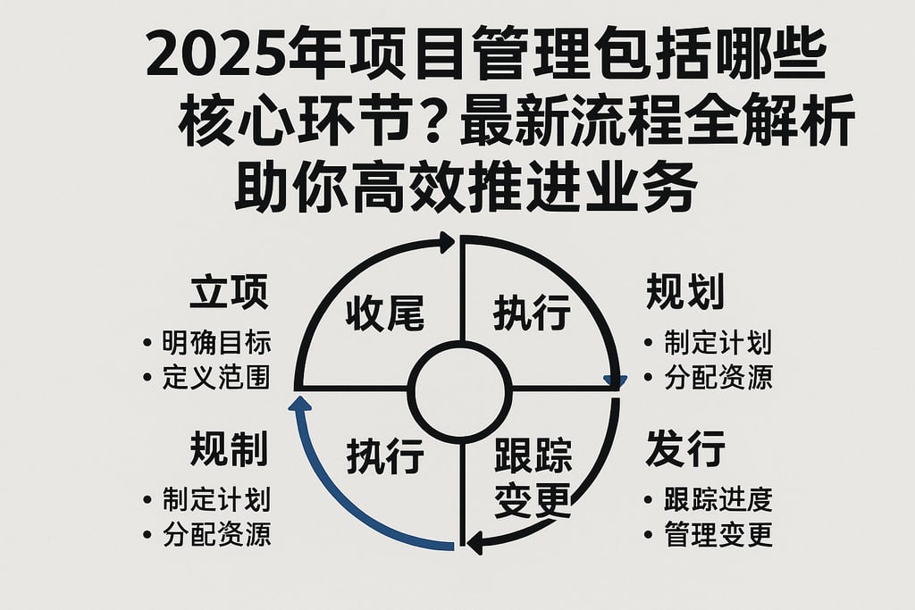 2025年项目管理包括哪些核心环节？最新流程全解析助你高效推进业务