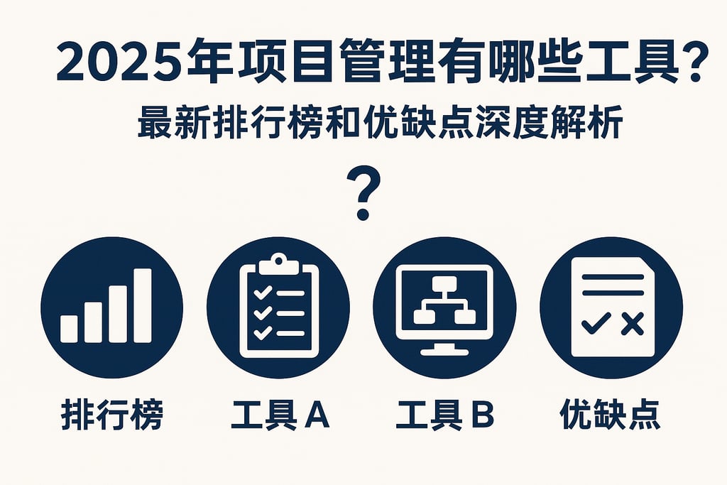 2025年项目管理有哪些工具？最新排行榜和优缺点深度解析