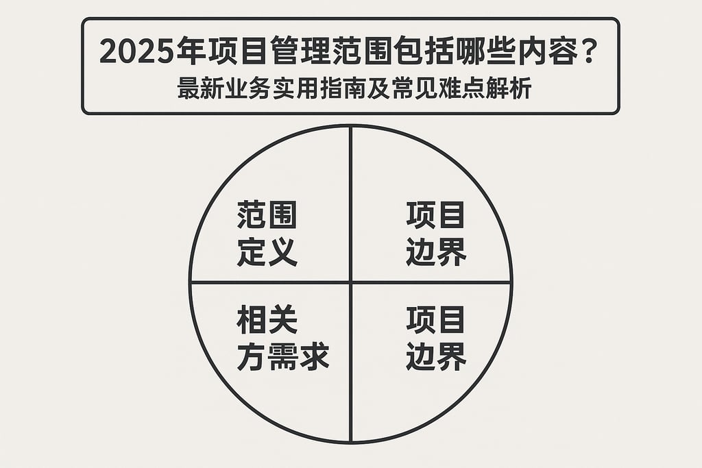 2025年项目管理范围包括哪些内容？最新业务实用指南及常见难点解析