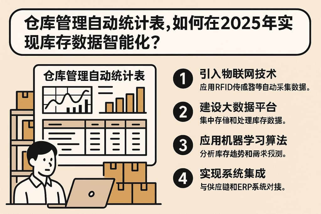 仓库管理自动统计表，如何在2025年实现库存数据智能化？