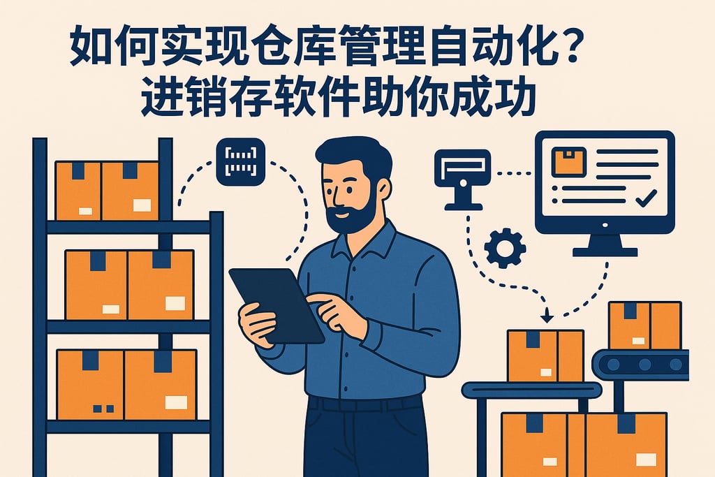 如何实现仓库管理自动化？进销存软件助你成功