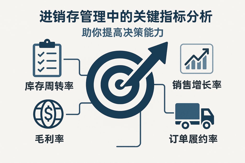 进销存管理中的关键指标分析，助你提高决策能力