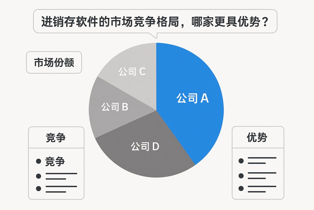 进销存软件的市场竞争格局，哪家更具优势？