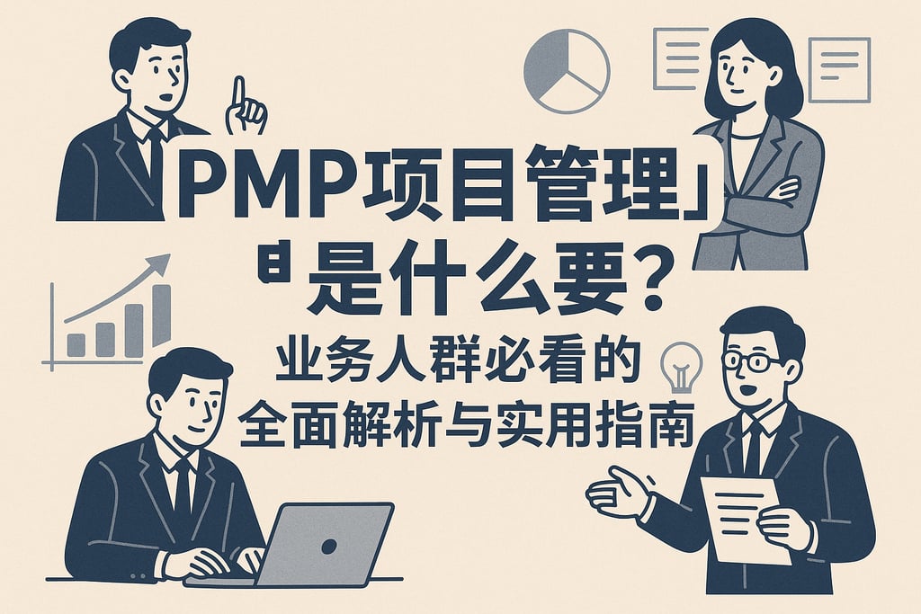 pmp项目管理是什么意思？业务人群必看的全面解析与实用指南