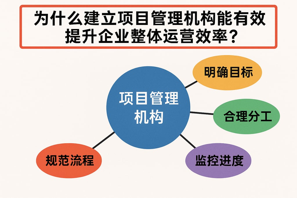 为什么建立项目管理机构能有效提升企业整体运营效率？