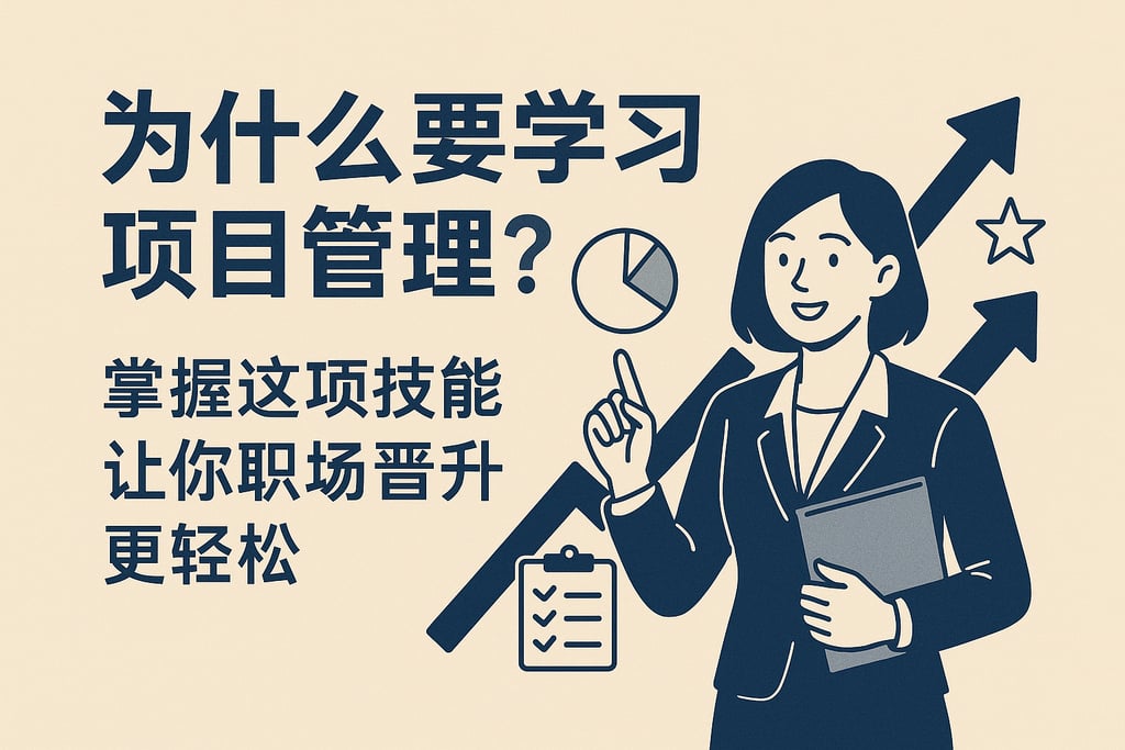 为什么要学习项目管理？掌握这项技能让你职场晋升更轻松