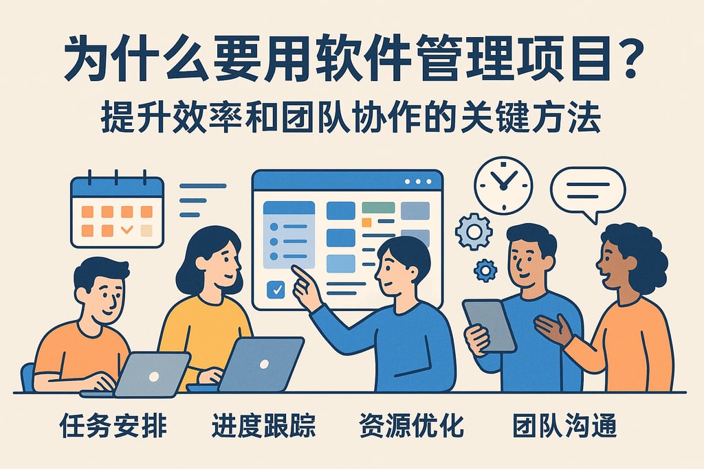 为什么要用软件管理项目？提升效率和团队协作的关键方法