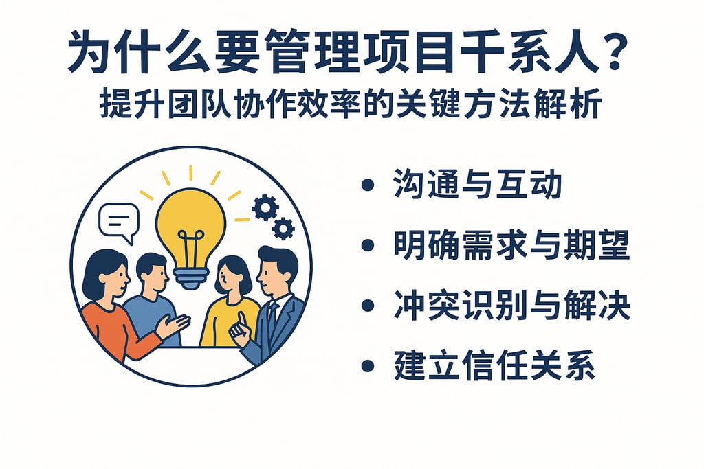 为什么要管理项目干系人？提升团队协作效率的关键方法解析