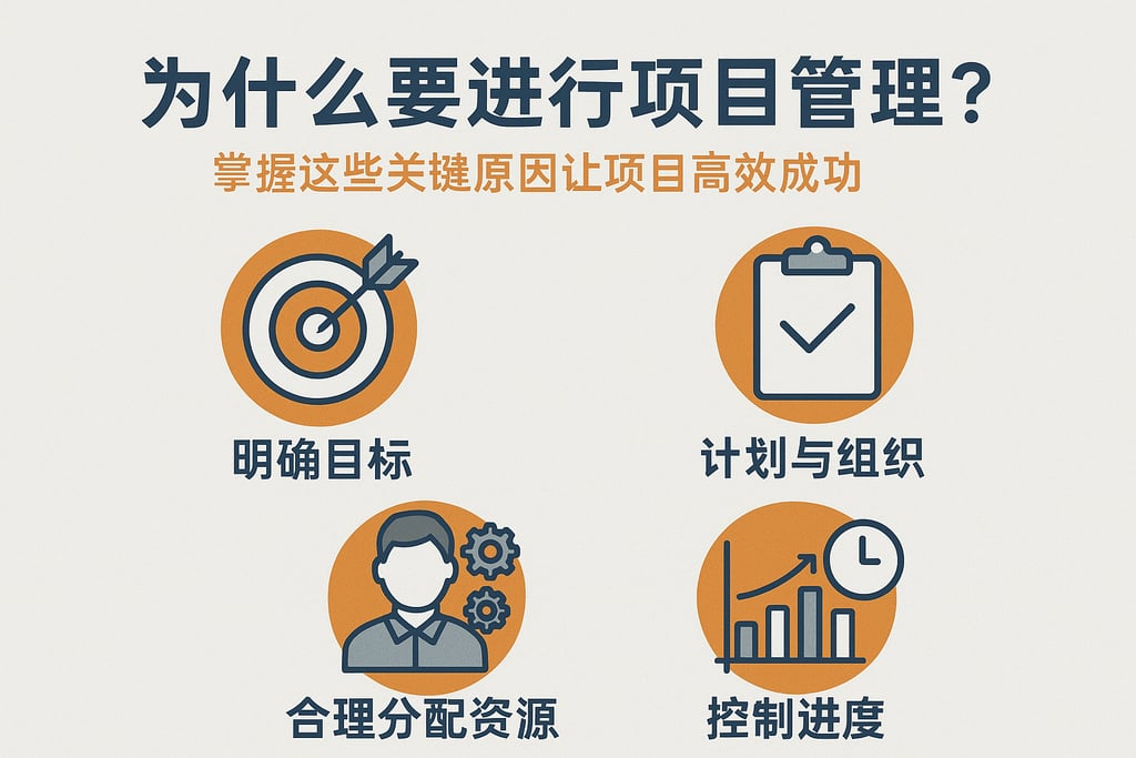 为什么要进行项目管理？掌握这些关键原因让项目高效成功