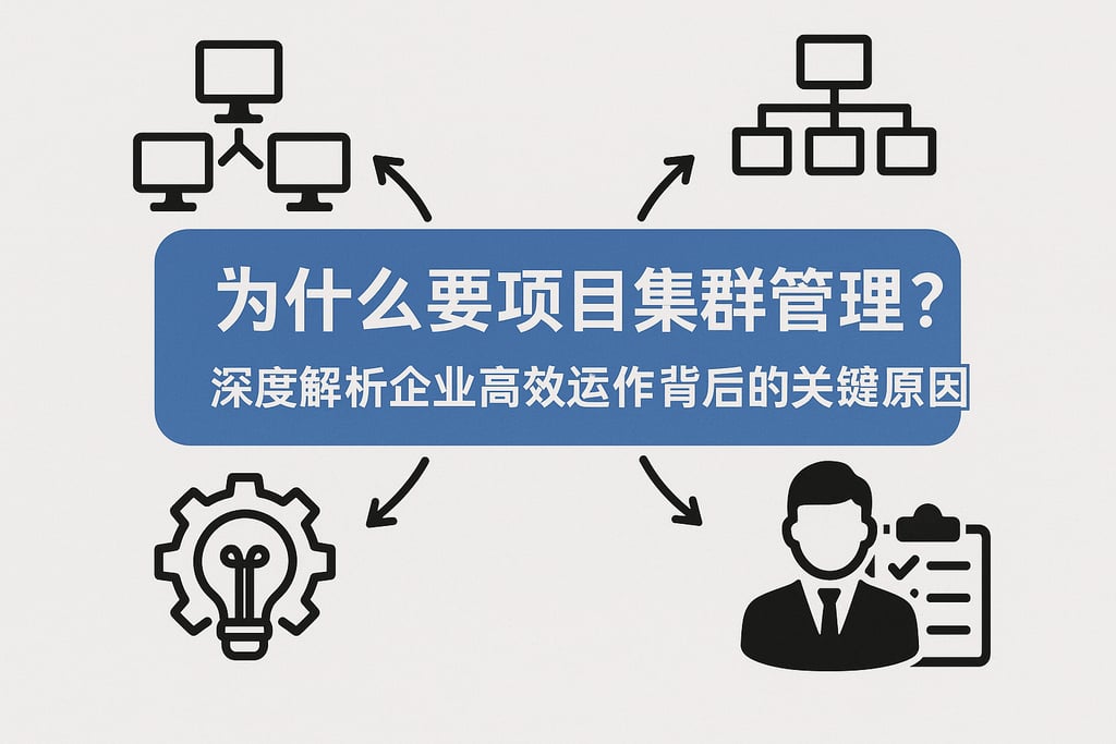 为什么要项目集群管理？深度解析企业高效运作背后的关键原因