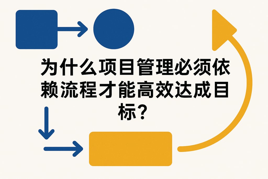 为什么项目管理必须依赖流程才能高效达成目标？