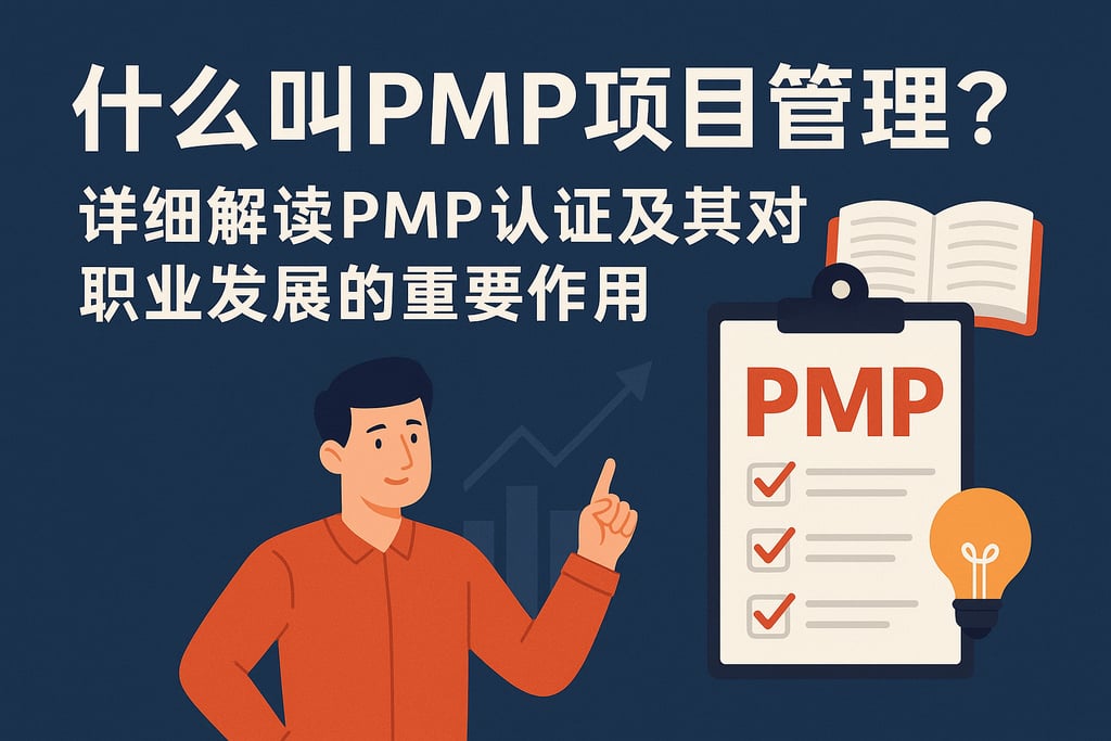 什么叫pmp项目管理？详细解读PMP认证及其对职业发展的重要作用