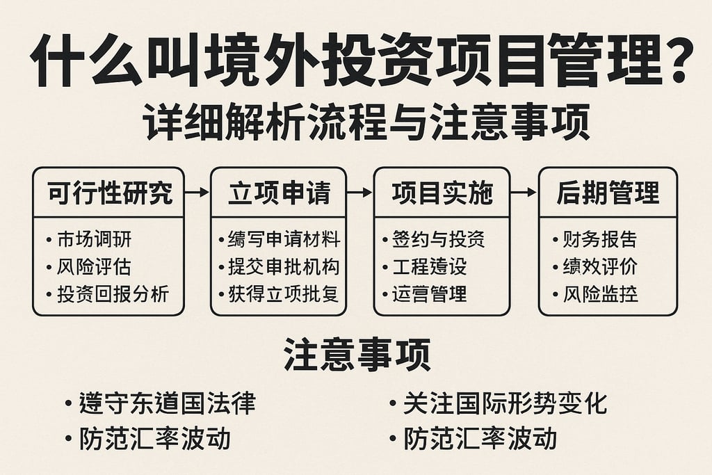 什么叫境外投资项目管理？详细解析流程与注意事项