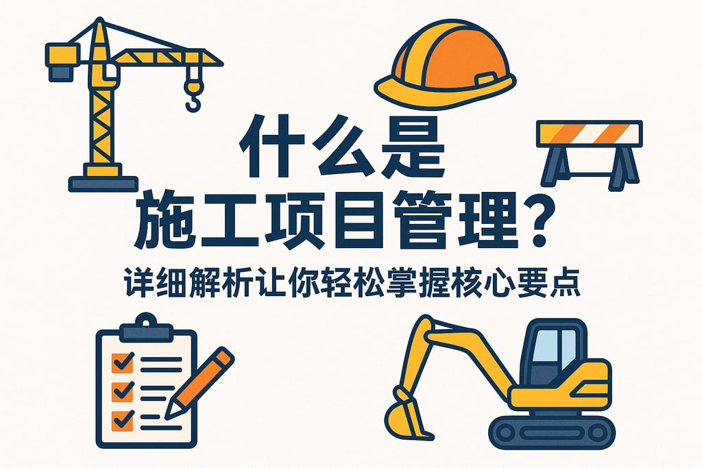 什么是施工项目管理？详细解析让你轻松掌握核心要点