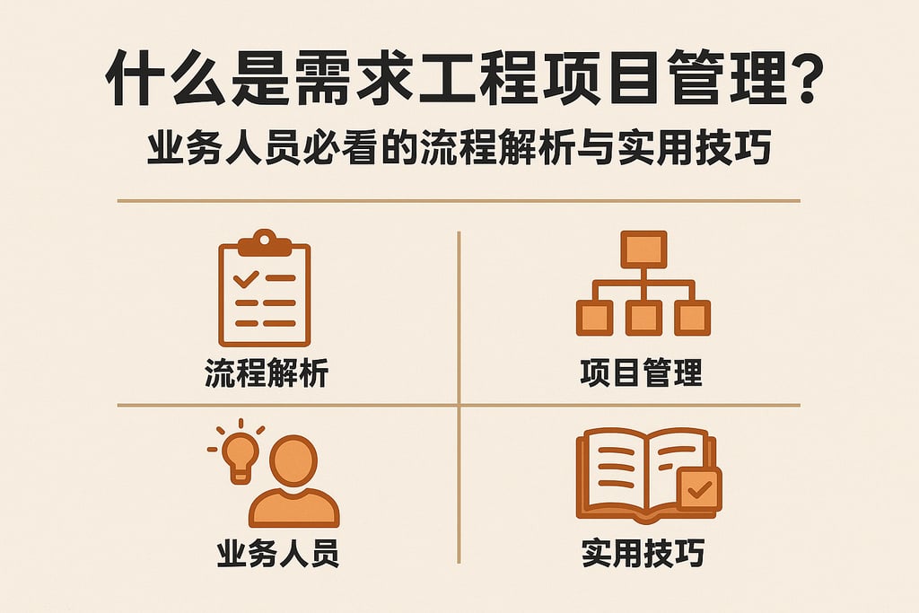 什么是需求工程项目管理？业务人员必看的流程解析与实用技巧