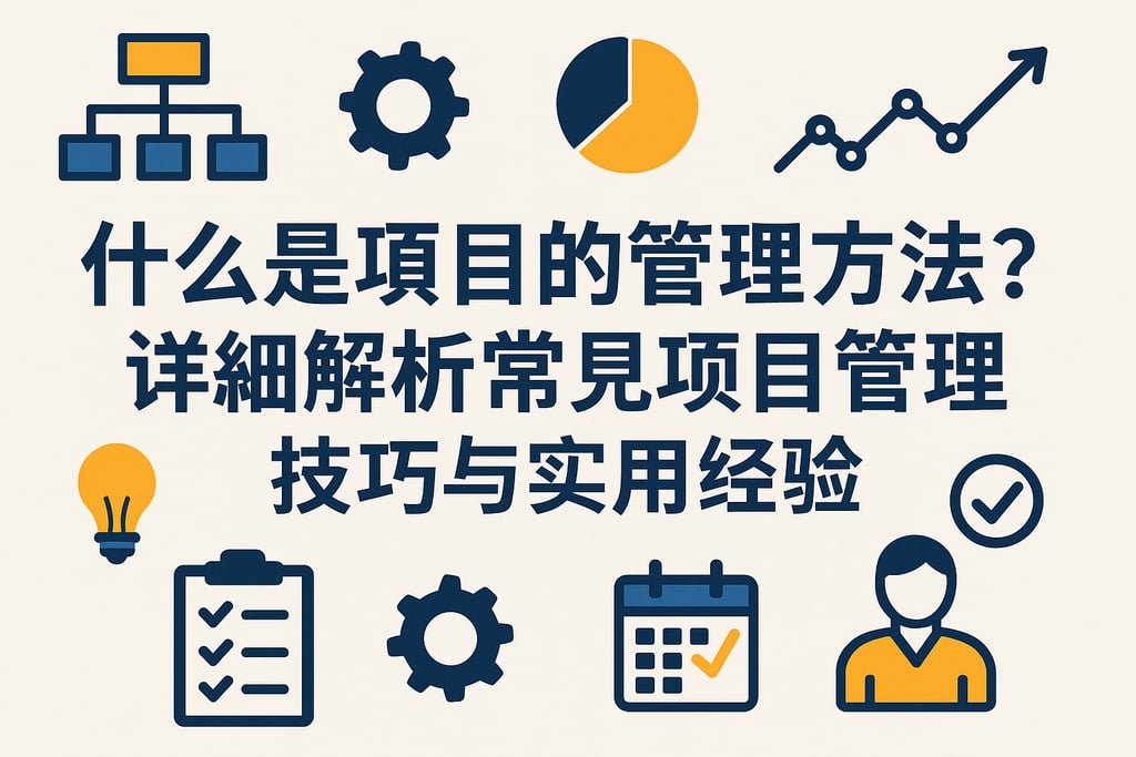 什么是项目的管理方法？详细解析常见项目管理技巧与实用经验