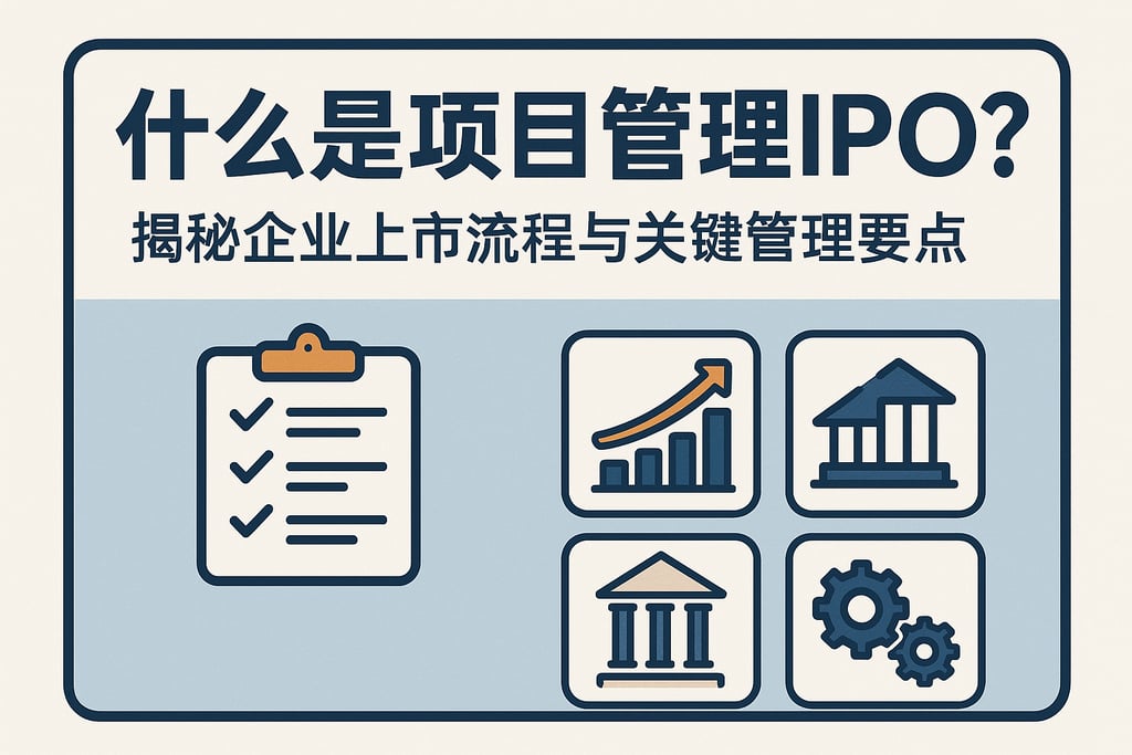 什么是项目管理IPO？揭秘企业上市流程与关键管理要点