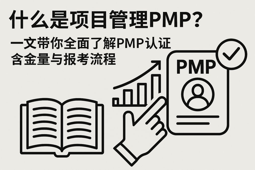 什么是项目管理PMP？一文带你全面了解PMP认证含金量与报考流程