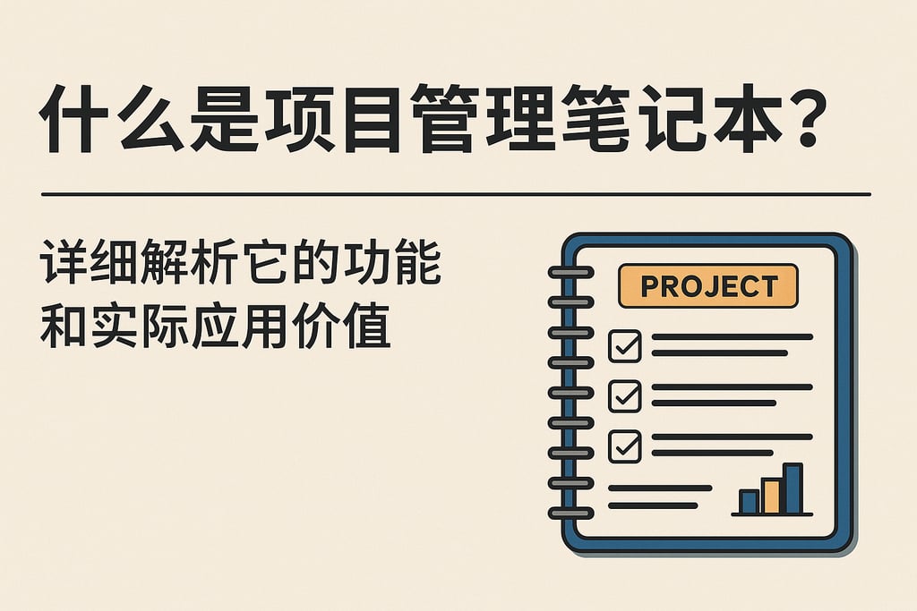 什么是项目管理笔记本？详细解析它的功能和实际应用价值