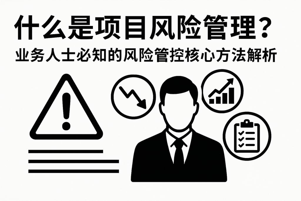 什么是项目风险管理？业务人士必知的风险管控核心方法解析