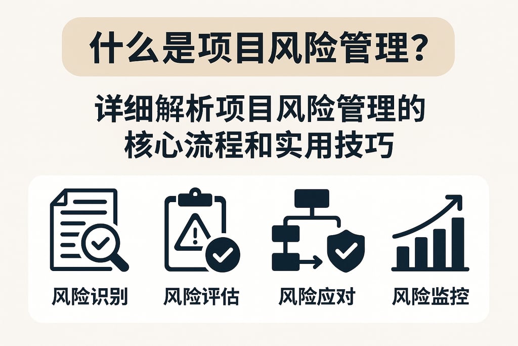 什么是项目风险管理？详细解析项目风险管理的核心流程和实用技巧