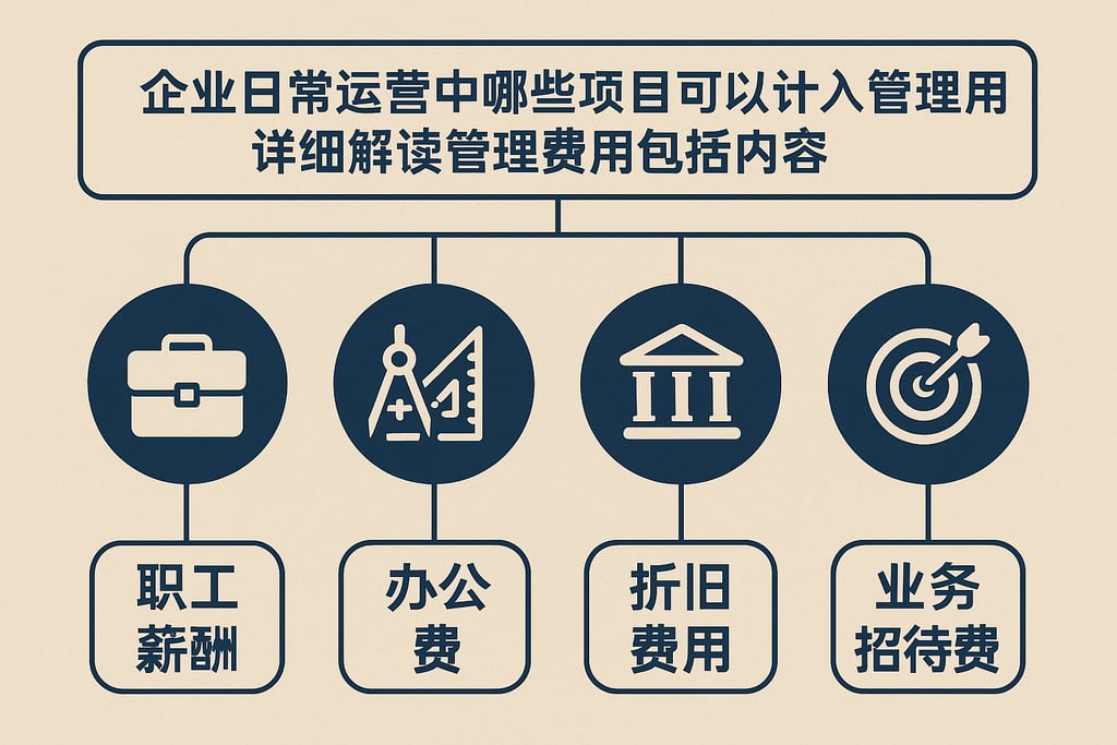 企业日常运营中哪些项目可以计入管理费用？详细解读管理费用包括内容