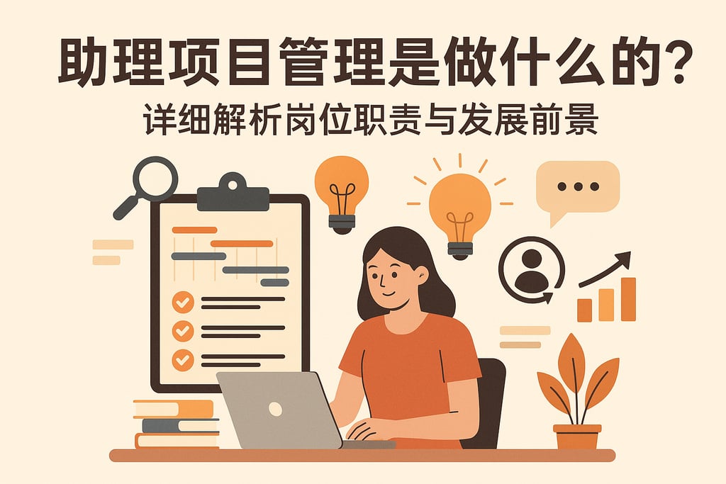 助理项目管理是做什么的？详细解析岗位职责与发展前景