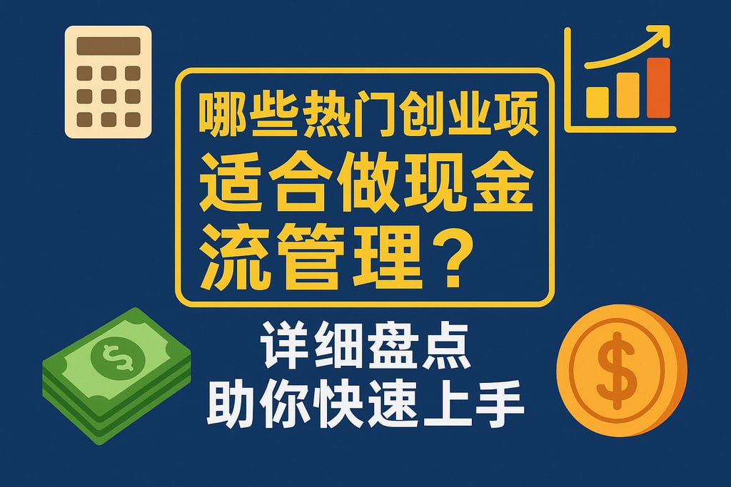 哪些热门创业项目适合做现金流管理？详细盘点助你快速上手