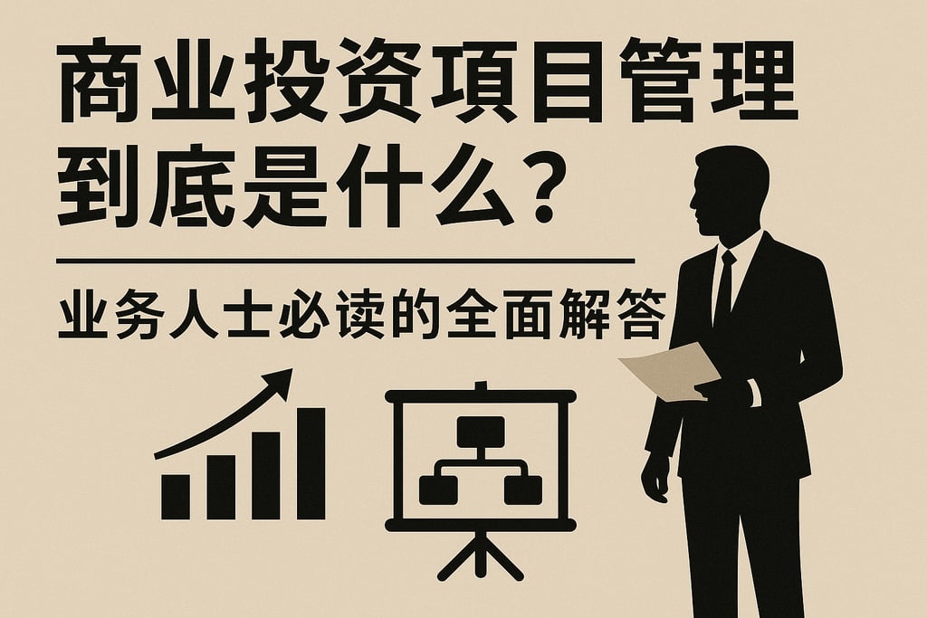 商业投资项目管理到底是什么？业务人士必读的全面解答