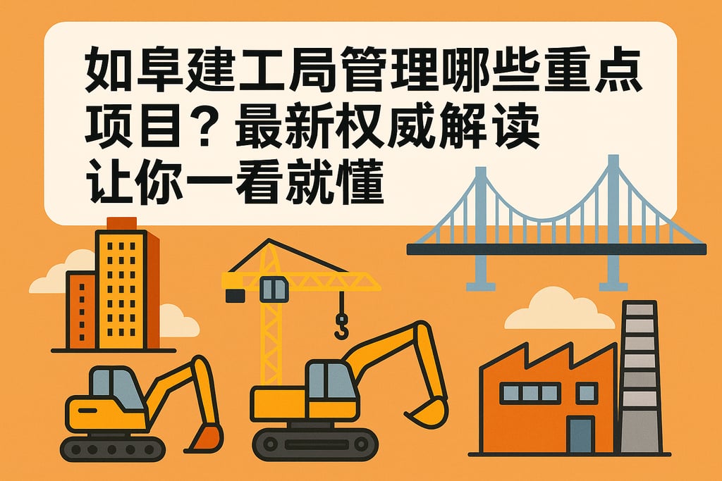 如皋建工局管理哪些重点项目？最新权威解读让你一看就懂