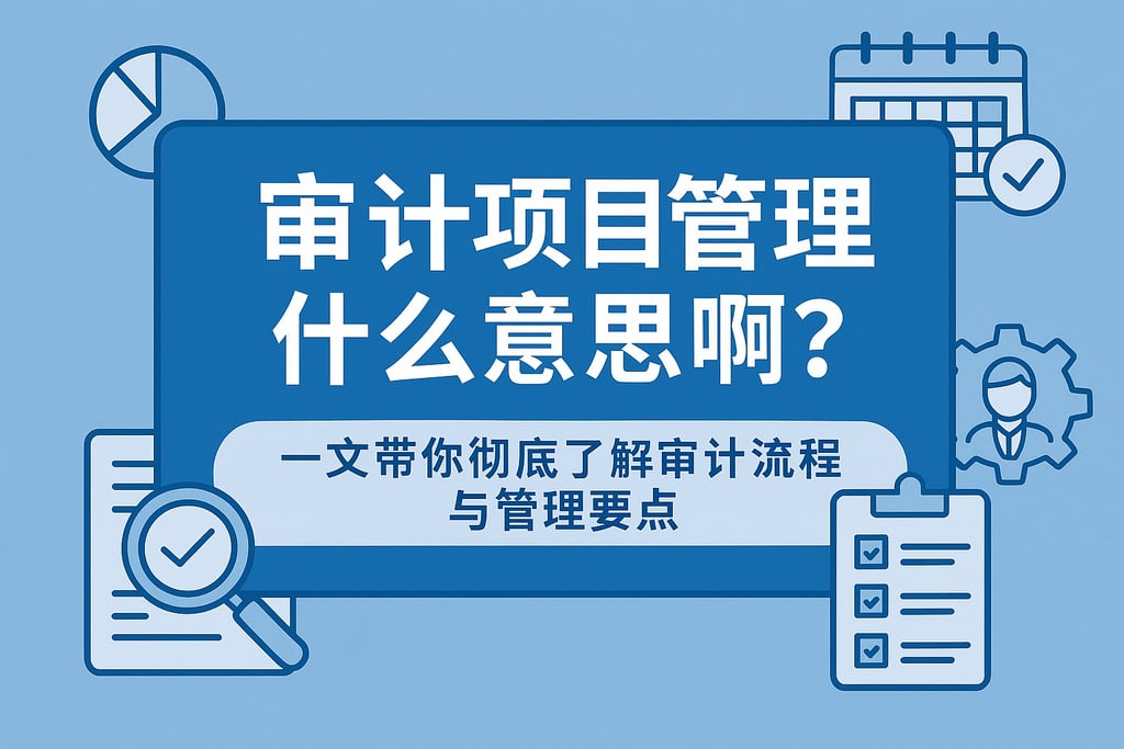 审计项目管理什么意思啊？一文带你彻底了解审计流程与管理要点