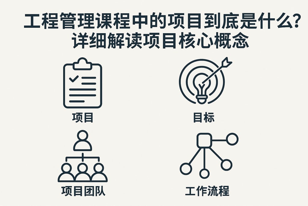 工程管理课程中的项目到底是什么？详细解读项目核心概念