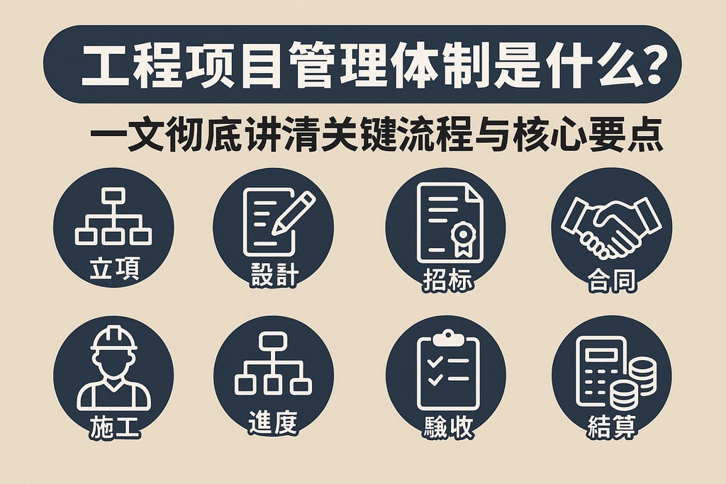 工程项目管理体制是什么？一文彻底讲清关键流程与核心要点