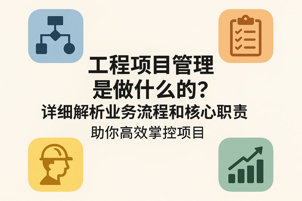 工程项目管理是做什么的？详细解析业务流程和核心职责，助你高效掌控项目