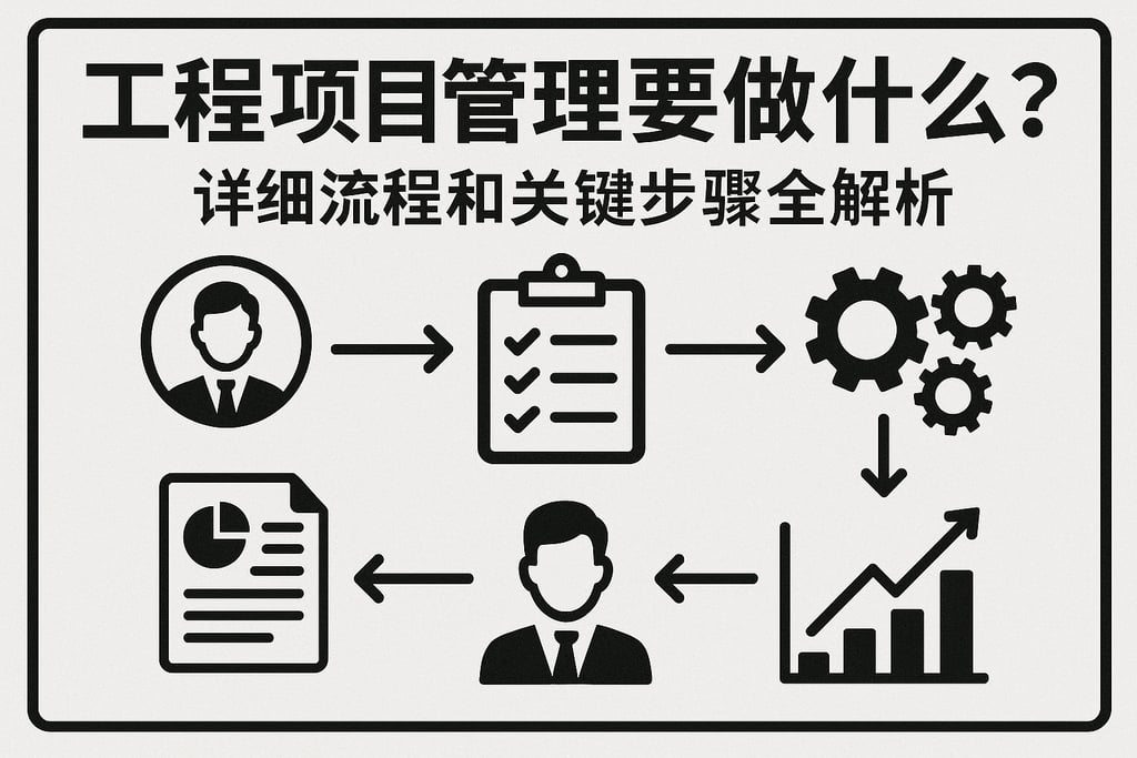 工程项目管理要做什么？详细流程和关键步骤全解析