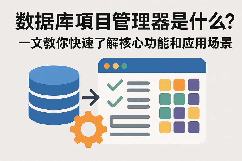 数据库项目管理器是什么？一文教你快速了解核心功能和应用场景