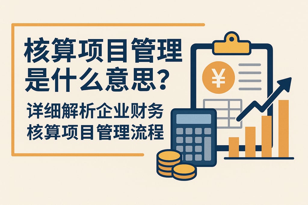 核算项目管理是什么意思？详细解析企业财务核算项目管理流程