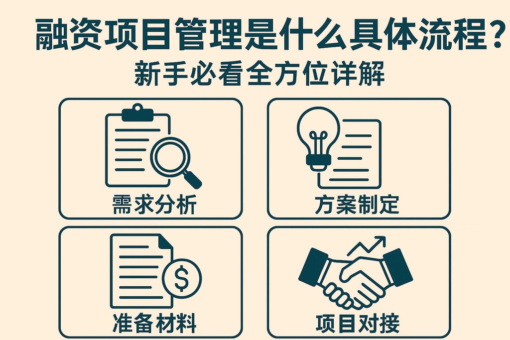 融资项目管理是什么具体流程？新手必看全方位详解