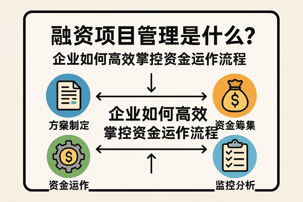 融资项目管理是什么？企业如何高效掌控资金运作流程