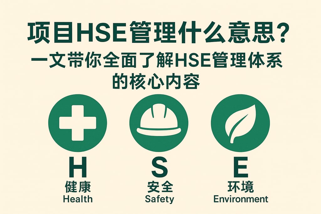 项目hse管理什么意思？一文带你全面了解HSE管理体系的核心内容