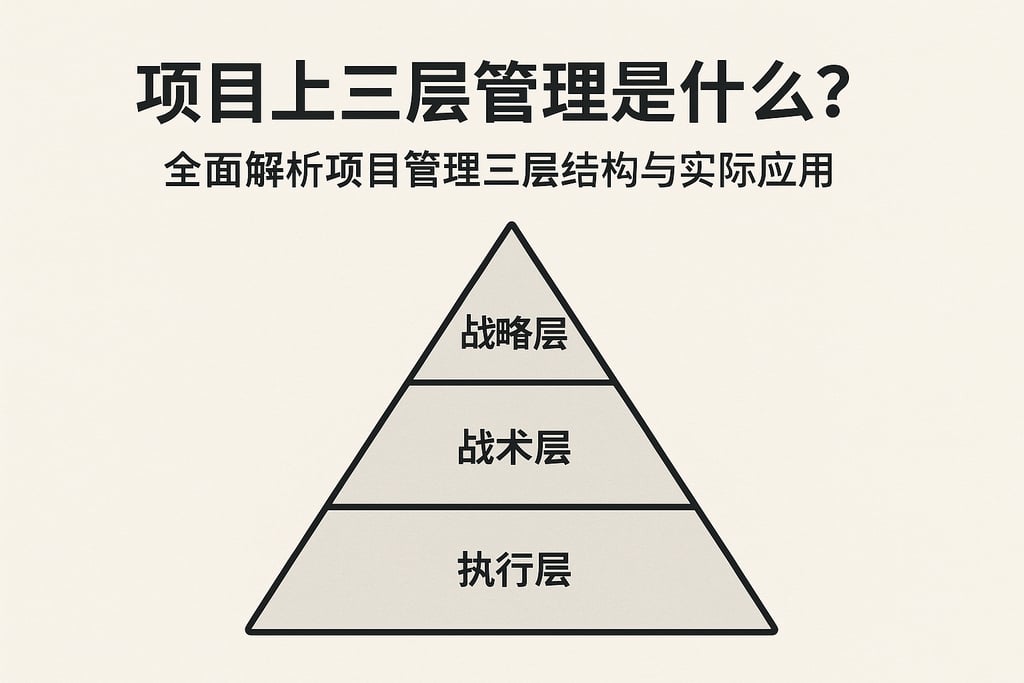 项目上三层管理是什么？全面解析项目管理三层结构与实际应用