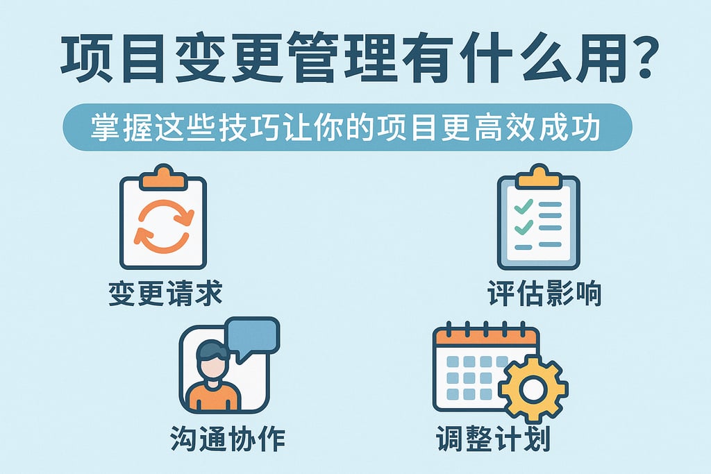 项目变更管理有什么用？掌握这些技巧让你的项目更高效成功