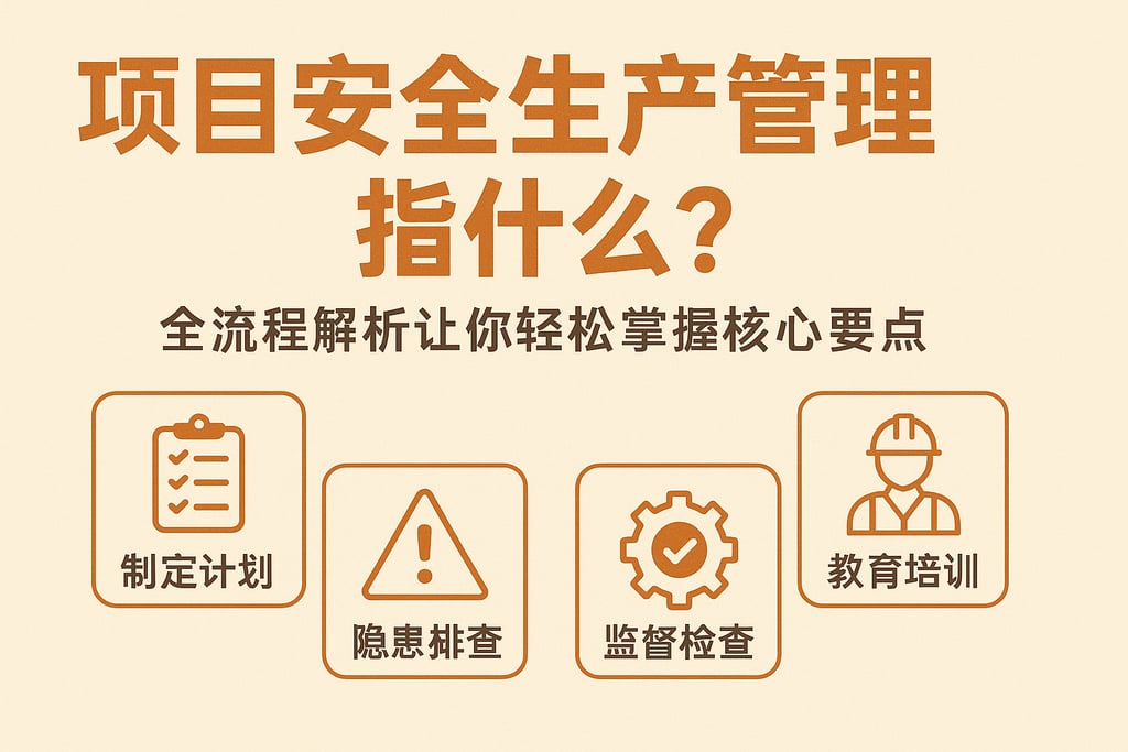 项目安全生产管理指什么？全流程解析让你轻松掌握核心要点