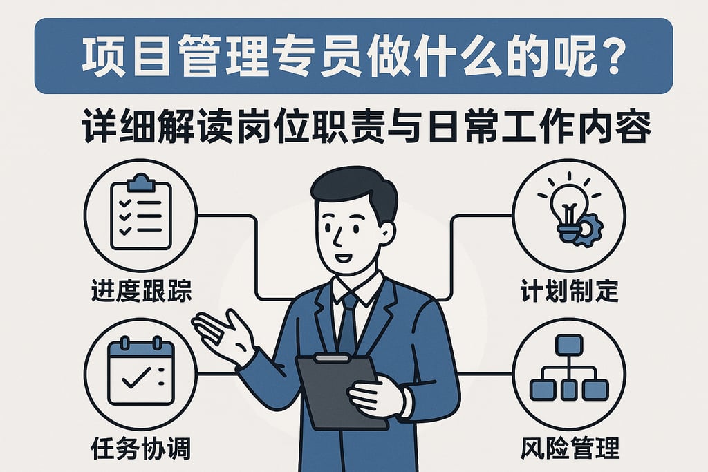 项目管理专员做什么的呢？详细解读岗位职责与日常工作内容