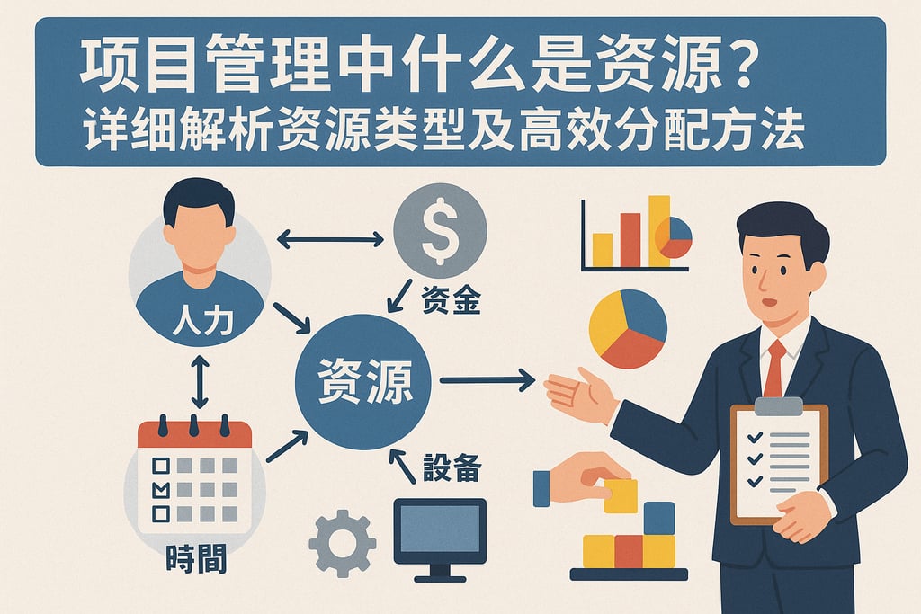 项目管理中什么是资源？详细解析资源类型及高效分配方法