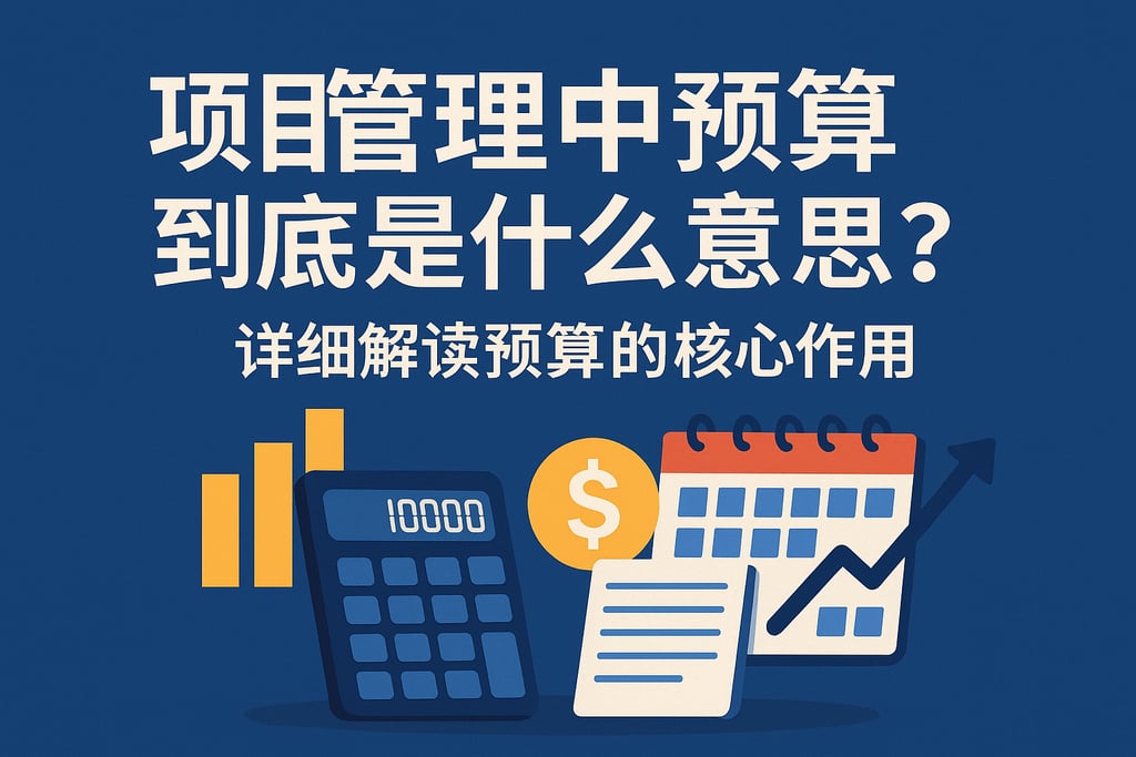 项目管理中预算到底是什么意思？详细解读预算的核心作用