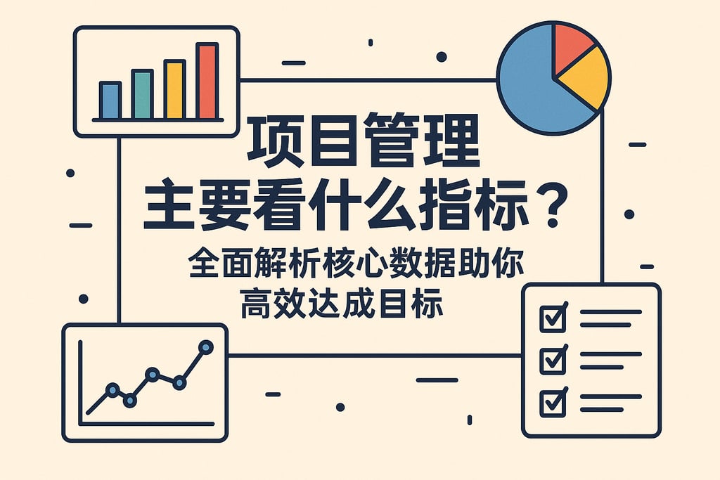 项目管理主要看什么指标？全面解析核心数据助你高效达成目标