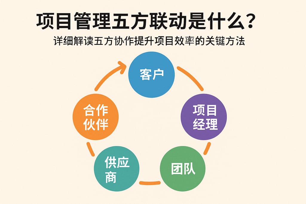 项目管理五方联动是什么？详细解读五方协作提升项目效率的关键方法