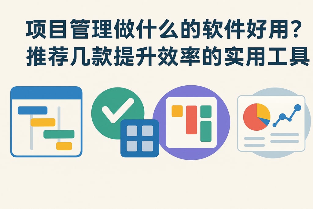 项目管理做什么的软件好用？推荐几款提升效率的实用工具