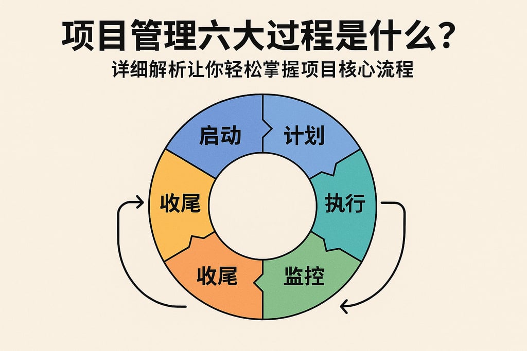 项目管理六大过程是什么？详细解析让你轻松掌握项目核心流程